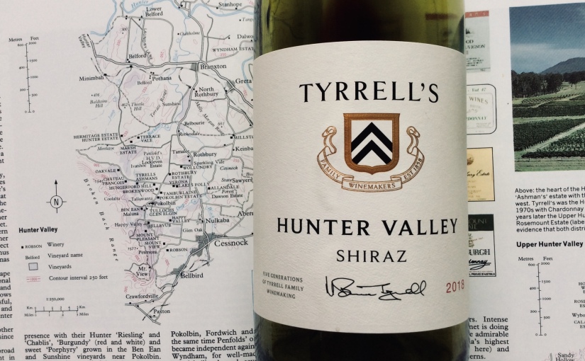 2018 Tyrrell’s Hunter Valley Shiraz