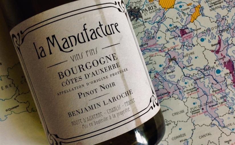 2017 Benjamin Laroche La Manufacture Bourgogne Côtes d’Auxerre Pinot Noir